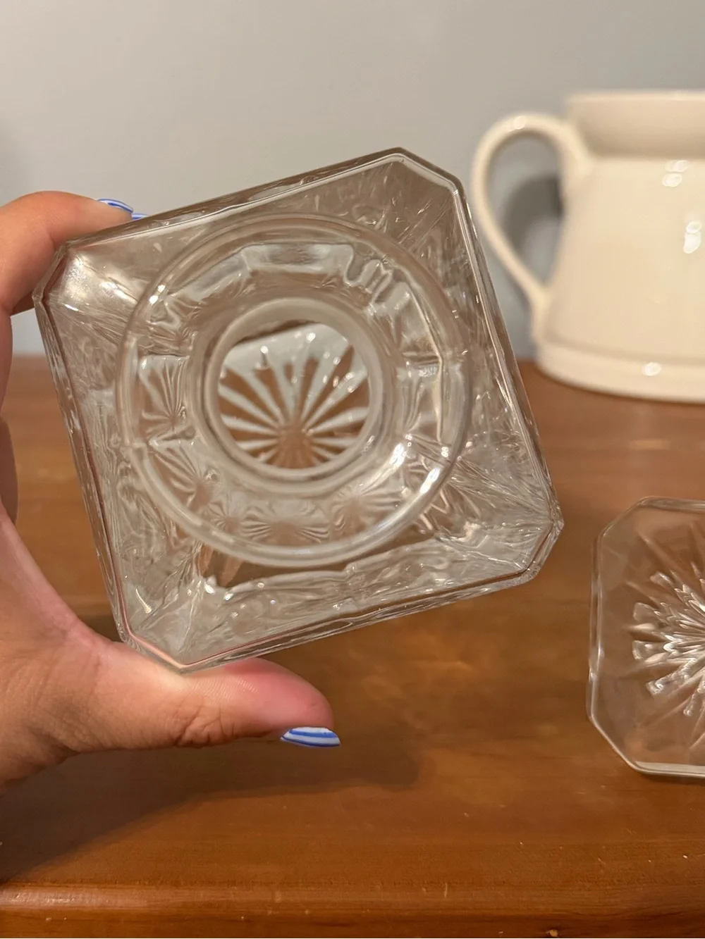 Cut Glass Crystal Whisky Decanter